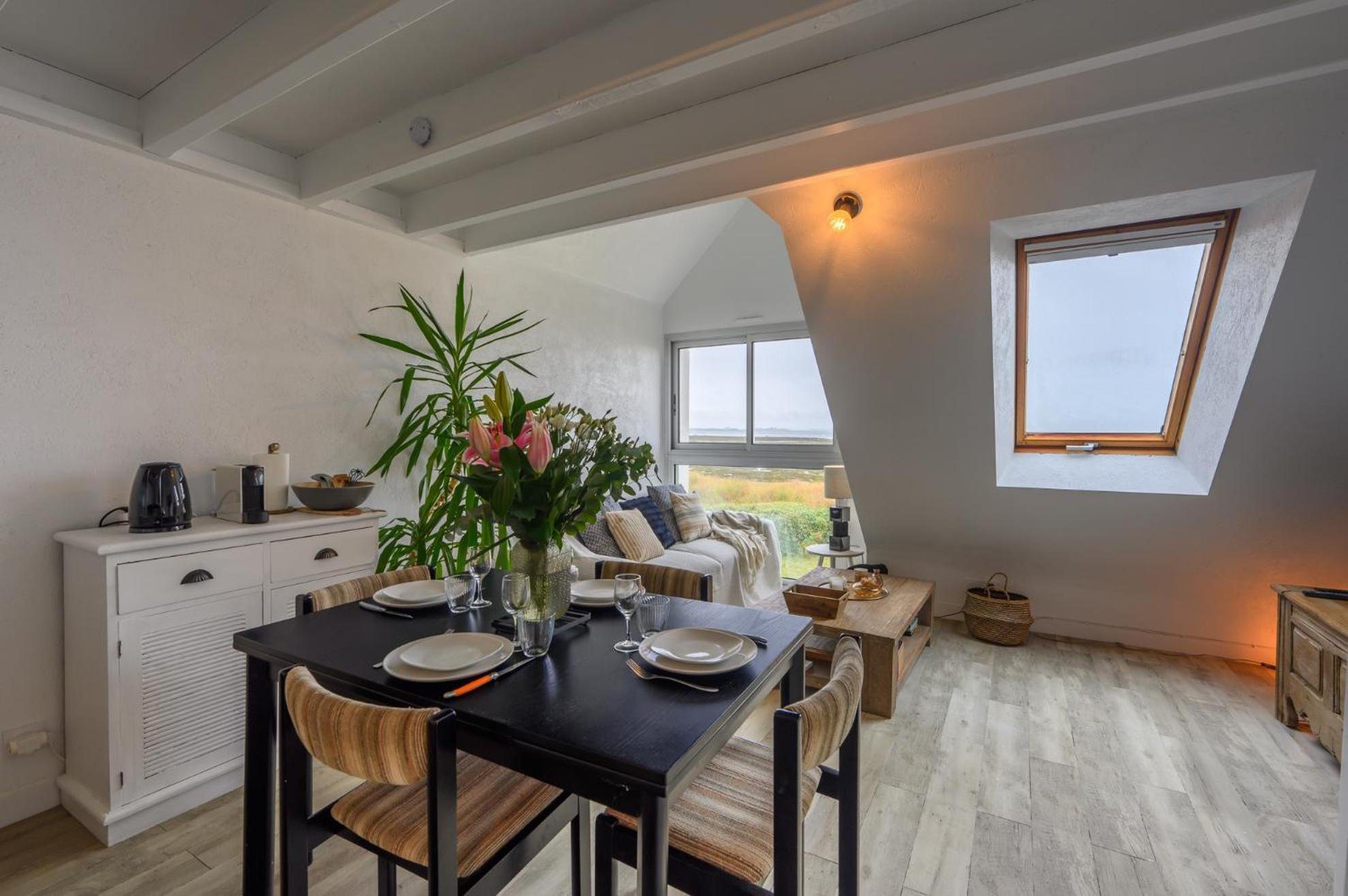 L'Appel Du Large - Duplex Vue Mer Penvins Сарзо Экстерьер фото