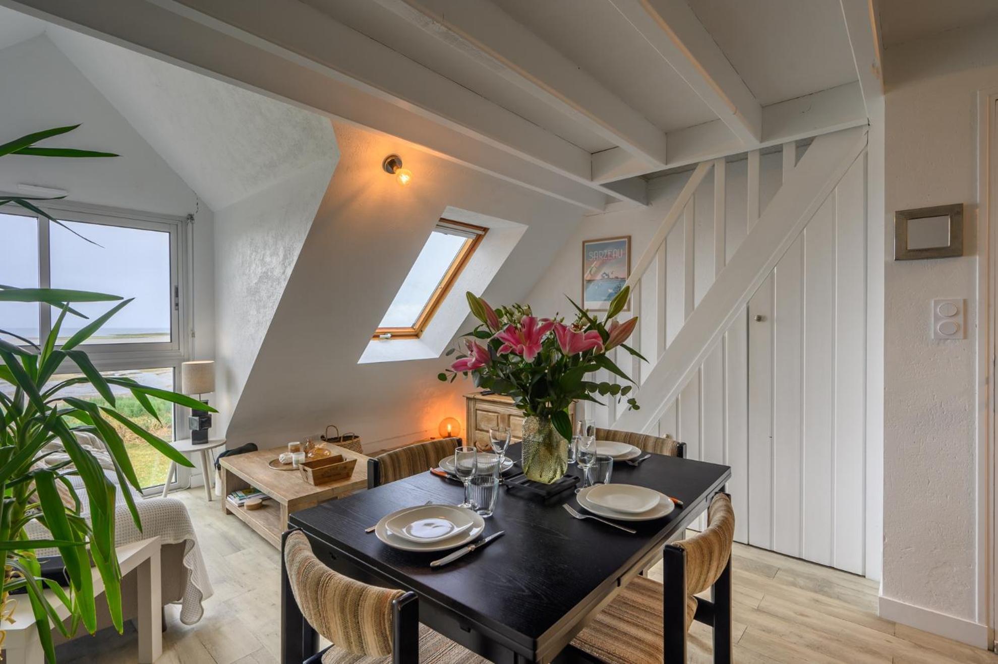 L'Appel Du Large - Duplex Vue Mer Penvins Сарзо Экстерьер фото